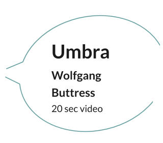 Umbra Wolfgang Buttress 20 sec video
