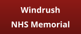 Windrush NHS Memorial