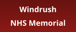 Windrush NHS Memorial