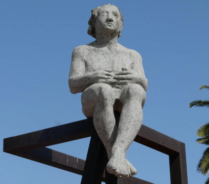 Morro Jable public art canaries