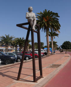 Morro Jable public art canaries