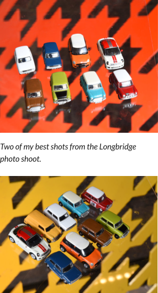 Two of my best shots from the Longbridge photo shoot.