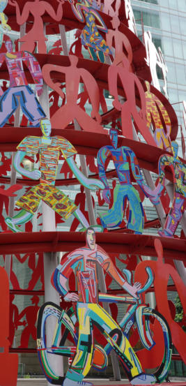 Detail from Momentum by David Gerstein