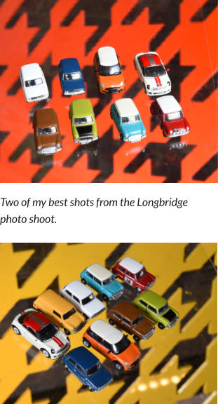 Two of my best shots from the Longbridge photo shoot.
